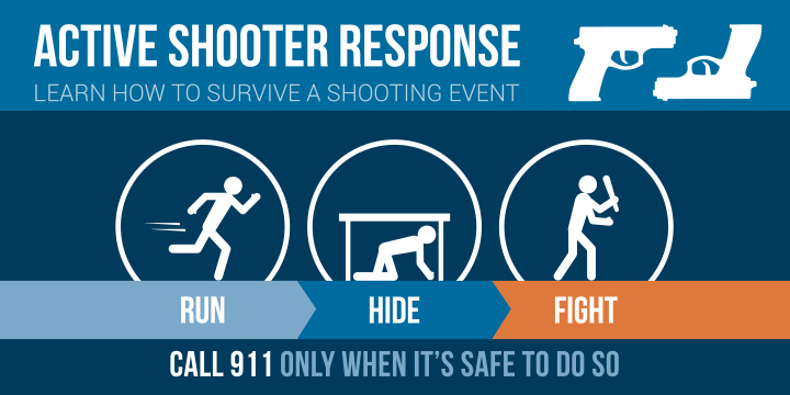 How to respond to active shooter. How to respond to active shooter.