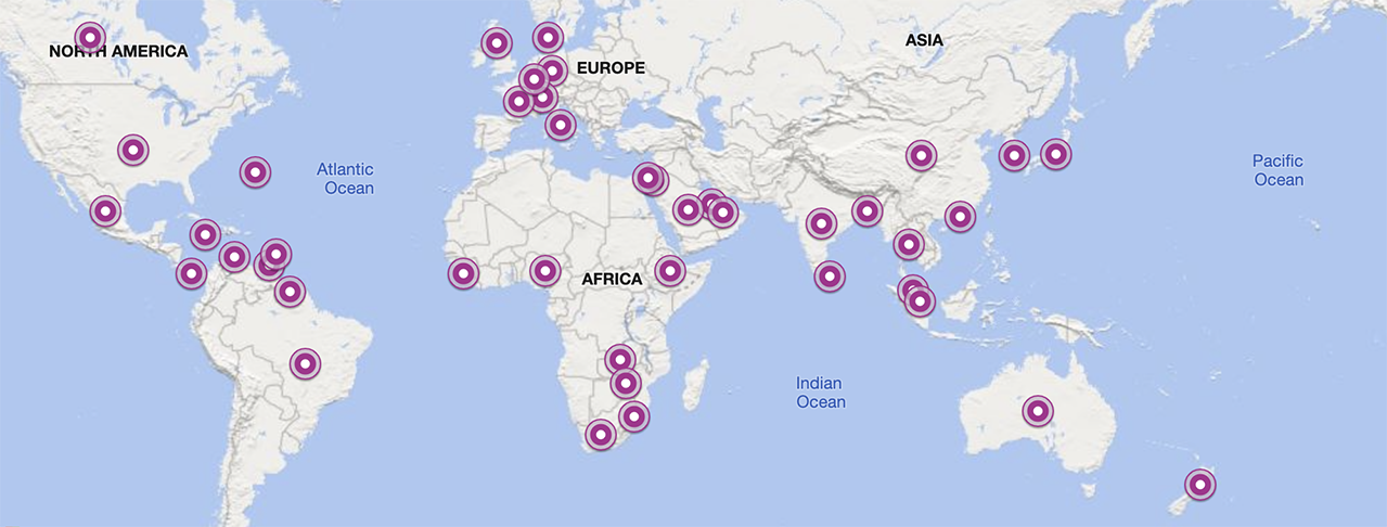 RIMS-CRMP Holders around the world RIMS-CRMP Holders around the world